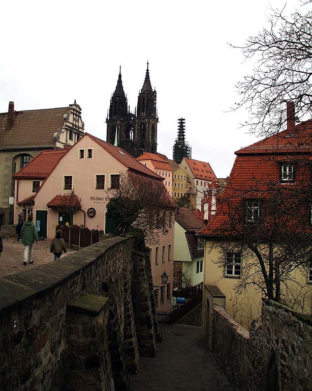 Meißen - Gang zum Markt